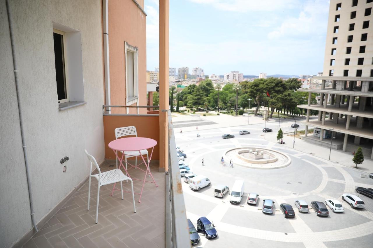 Square View Apartment Vlorë 외부 사진